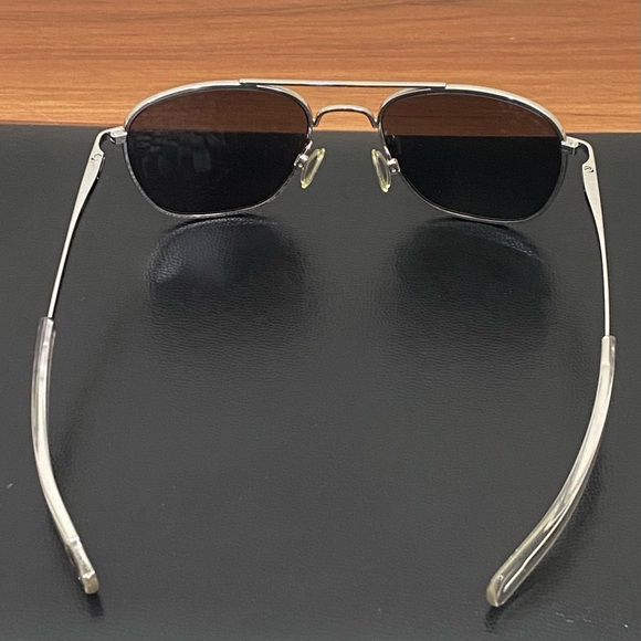 Vintage EAGLE EYES Freedom R52 SLV #12029 7188 Aviator Sunglasses - Picture 5 of 16
